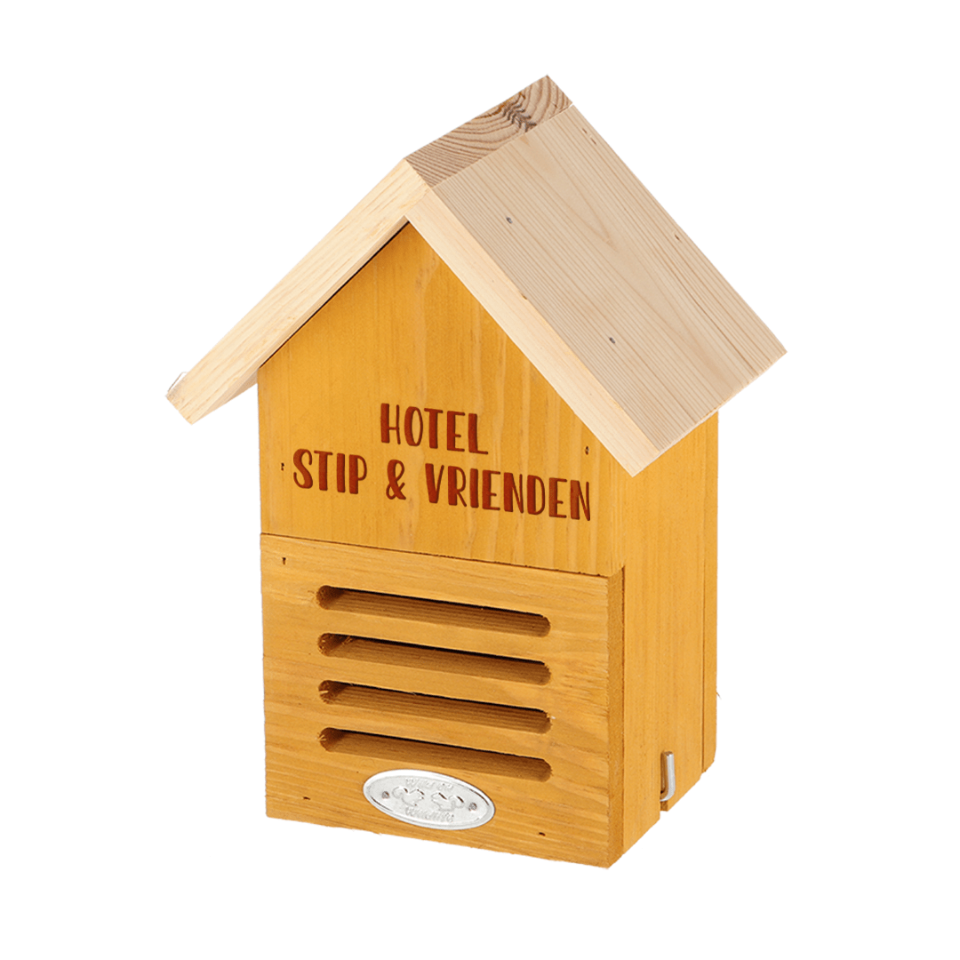 Gepersonaliseerd lieveheersbeestkastje | Geel - Creating adventure