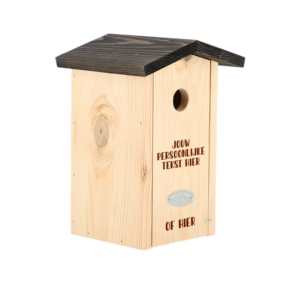 Gepersonaliseerde Nestkast | Pimpelmees - Creating adventure