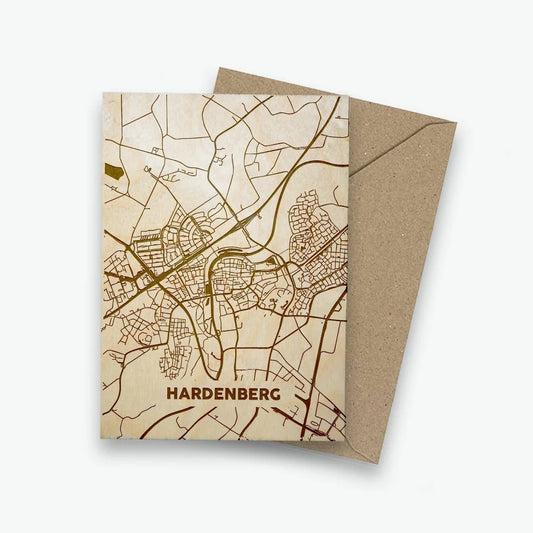 Plattegrond Hardenberg (A6) - Creating adventure