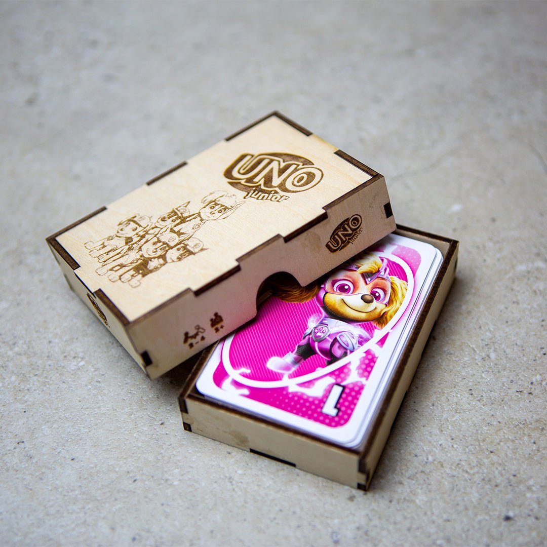 Speelkaarten opbergbox - Creating adventure