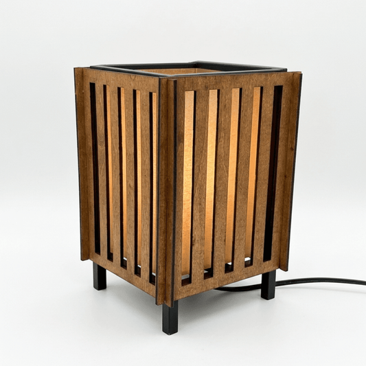 Upcycle Houten Tafellamp - Creating adventure